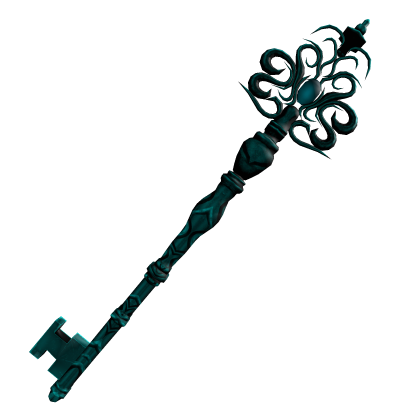 Turquoise Blue Magical Key 