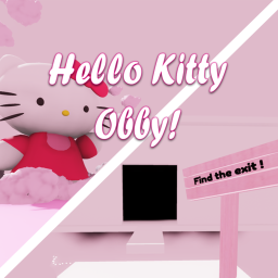 Cute Hello Kitty Obby ! ❤️ (New)