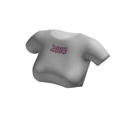 Crop Top White Y2K (Hanna) thumbnail