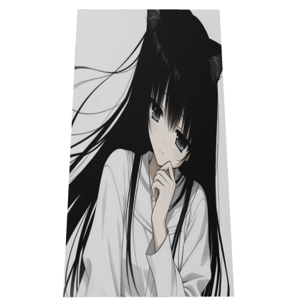 Cute Anime Cat Girl Cape Roblox item