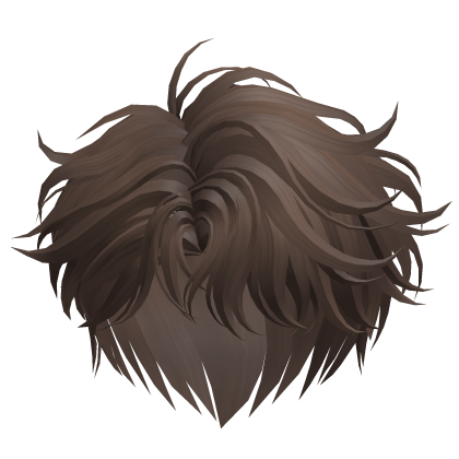 Brown Messy Anime Emo Boy Hair 2. Roblox item
