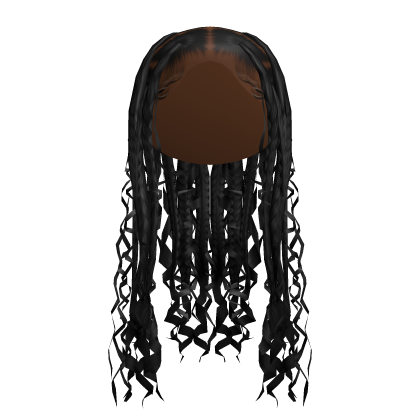 Fairy Box Braids Long Scalp Hair Black Roblox item