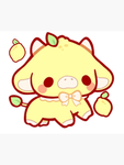 Lemonade cow super cute