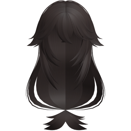 yae miko fluffy fox girl hair brown Roblox item
