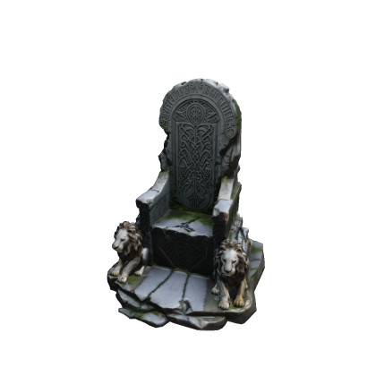 Gothic Throne of Lion: Regal Might PBR