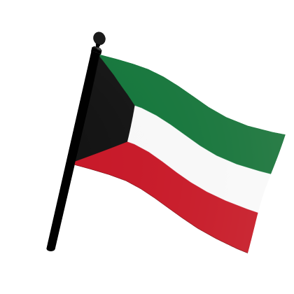 The Flag he Country Kuwait