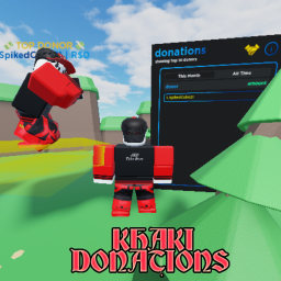 KHAKI DONATIONS!