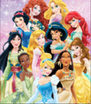 Disney princess gang