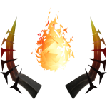 ⌛ Fiery Horns