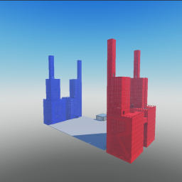 Red  VS.  Blue HQ Battles