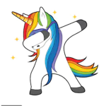 Unicorns are cute.