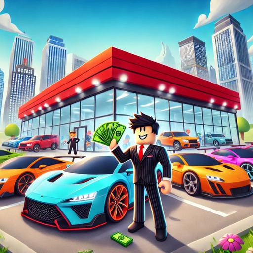 Ultimate Car Dealership Tycoon official Roblox game thumbnail