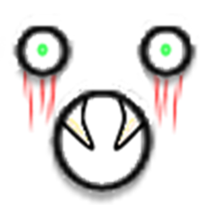 Creepy bleeding eyes Face 2 Roblox decal