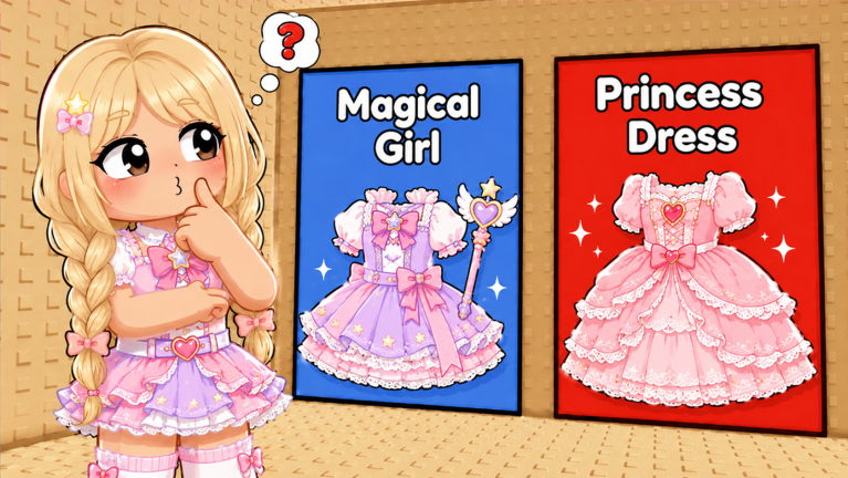 Would You Rather: Kawaii Fashion Tower 🎀 screenshot 4