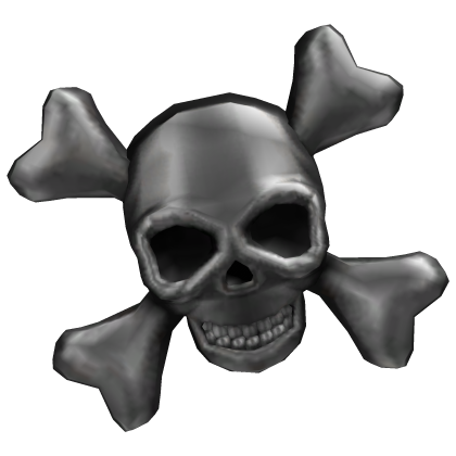 Chrome Skull Belt Charm