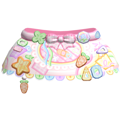 Cute Kawaii Decora Bunny Skirt 3.0 Roblox item