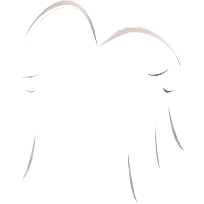 ۶ৎ | ash blonde messy hair strands w/ cowlick Roblox item