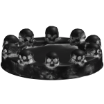 💀10-Skull Grim Shadowbone Crown💀