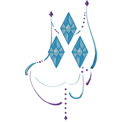 Rarity CutieMark Stomach Tattoo