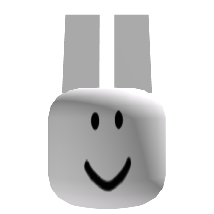 retro bunny on head