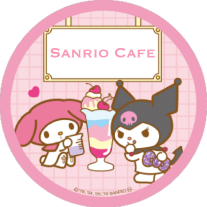 Sanrio Cafe Sign Roblox decal