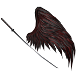 Ghoul Wing & Katana: Bloodmoon Crusader