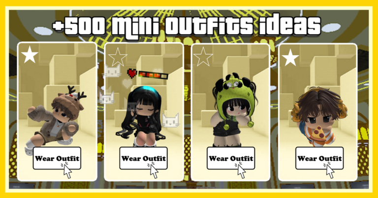 [Chibi Baby Fits] +500 Mini Plushie Outfits ideas screenshot 1
