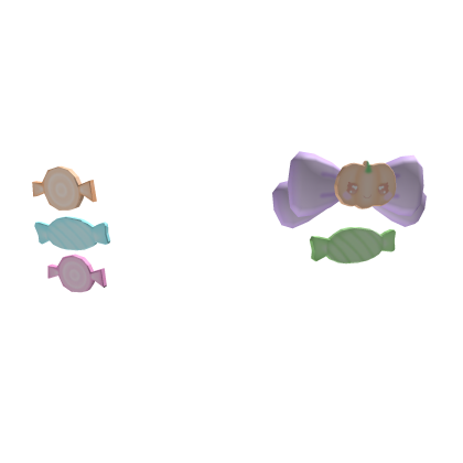 🎃♡ sweet pumpkin clip (purple)