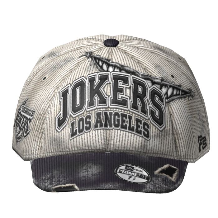 Front Black&White Jokers Grunge Distressed Y2K Cap