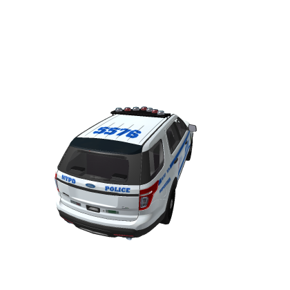 SUV NYPD police car roblox's car