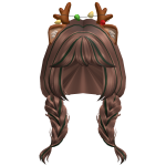 Festive Reindeer Hair
