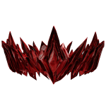 (CODE: G5F) Crimson Immortal Tiara
