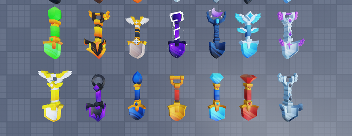28 Shovels Pack - Mining & Merge Dig Tools preview 3