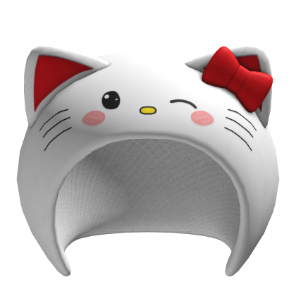 Cute Hello Kitty Hood Roblox item
