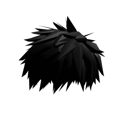 Super Spikey Anime Hair (black)