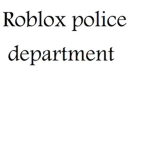 Roblox Police Department City Station