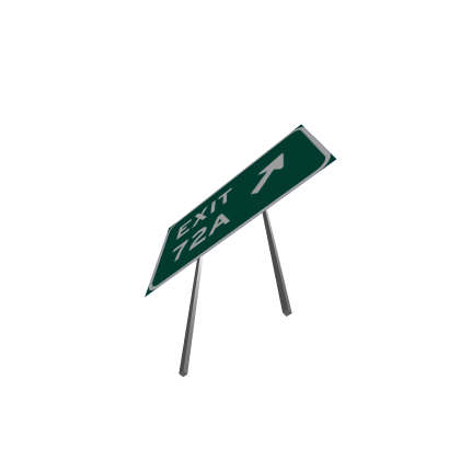 Exit sign
