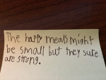 Happy meal tribe