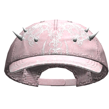 Dual Skeleton Skater Cap Pink