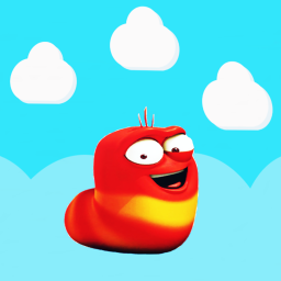 Red Larva Obby Run!