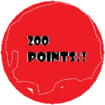 200 Points! Roblox badge thumbnail