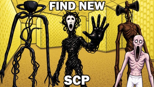 🤩NEW Find The SCP Backrooms Rainbow Morphs