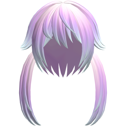 Rainbow Cute Moe Messy Kitty Hair Roblox item