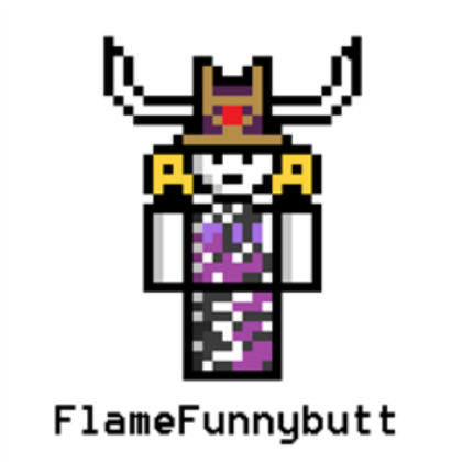 FlameFunnybutt Pixel Roblox decal
