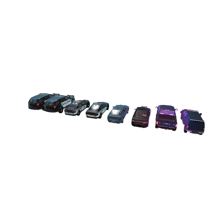 police cars