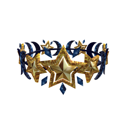 Midnight Sky Star Crown Roblox item