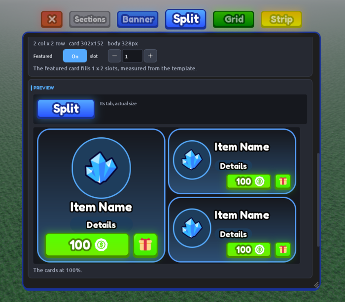 Shop Builder preview 2
