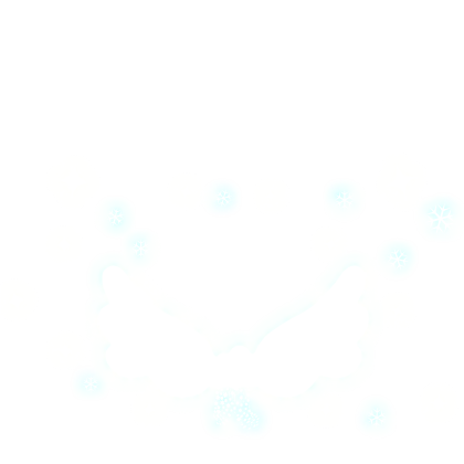♥ [Emissive] icy glow angel wings & aura