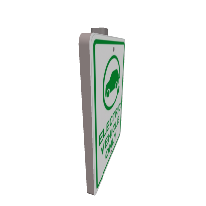 Electric Car Charger Sign