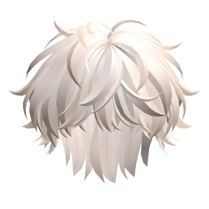 Fluffy Anime Boy Hair(Beige) Roblox item